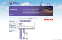 Разработка и сопровождение сайта Республиканского бизнес инкубатора www.RBI21.RU